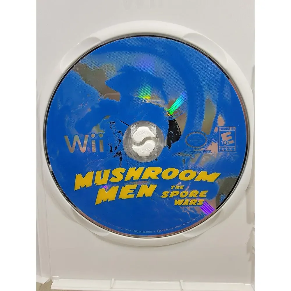 Mushroom Men: The Spore Wars (Nintendo Wii, 2008) Complete